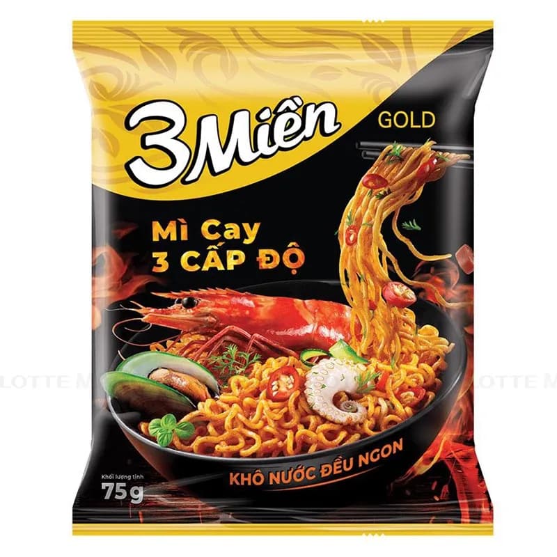 Mì Cay 3 Cấp Độ 3 Miền