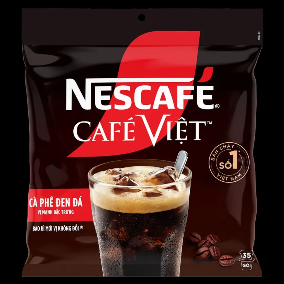 Cà Phê Đen Đá NesCafé 560g(35 gói x 16g)
