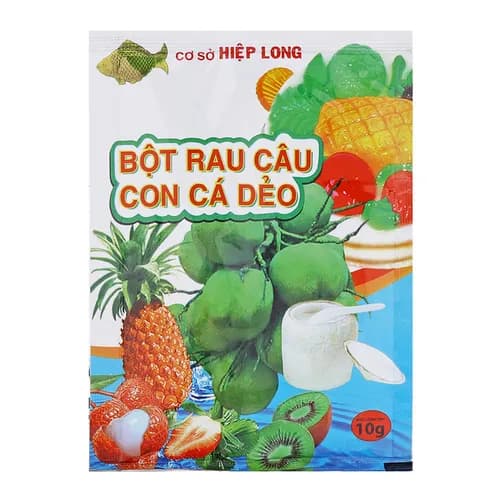 Bột Rau Câu Con Cá Dẻo 3D