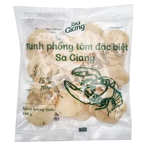 Bánh Phồng Tôm Đặc Biệt Sa Giang 100g
