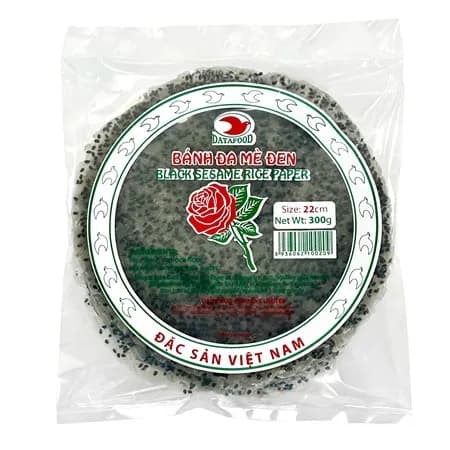 Bánh Đa Mè Đen 300g